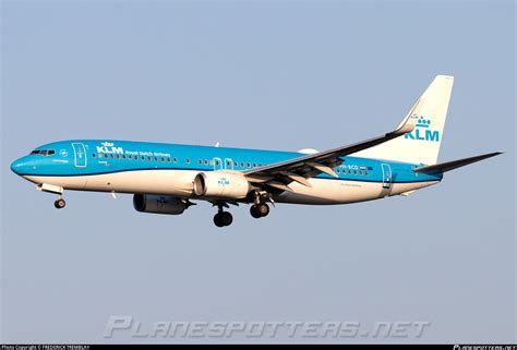 PH BCD KLM Royal Dutch Airlines Boeing 737 8K2 WL Photo By FREDERICK