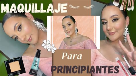 Beginner Makeup Tutorial Tutorial De Maquillaje Para Principiantes 💄 Spanish Youtube