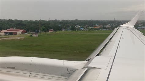 Myanmar Airways International M Landing At Yangon International