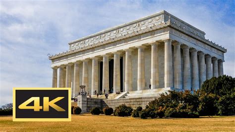 Lincoln Memorial Walking Tour In 4k Wwii Lincoln And Vietnam Veterans