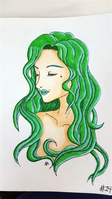 Green Haired Girl Imgur