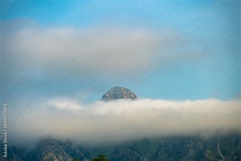 Naranjo De Bulnes Known As Picu Urriellu In Asturias Spain Stock