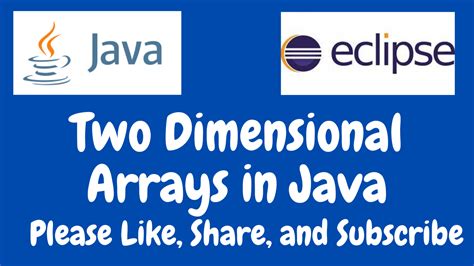 Two Dimensional Arrays In Java Free Computer Programming Source Codes