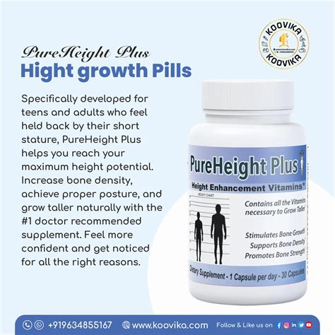 Pureheight Plus Height Enhancement Vitamins At Rs Herbal Height