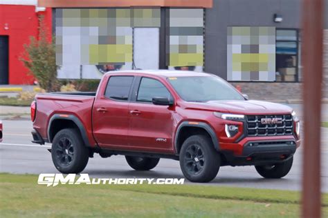 2023 Gmc Canyon At4 In Volcanic Red Tintcoat Live Photos