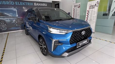 Toyota Veloz Blue Metallic With Black Roof Interior Exterior