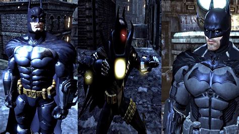 Batman Arkham City Arkham Origins Dlc And Asylum Wiiu Suits Mod