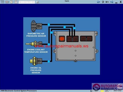 Cummins Virtual College Training Sensor And Electronic Control Module Auto Repair Manual