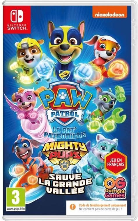 Paw Patrol Super Patrol Redt De Great Valley Game Switch Cib Games