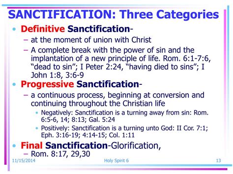 The Holy Spirit As Conversion And Sanctification Emracuk