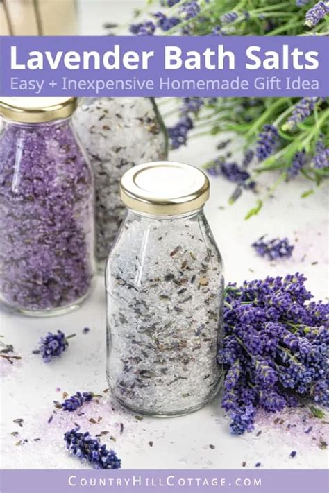 Homemade Lavender Bath Salts Recipe Free Printable Labels Lavender Bath Salts Bath Salts