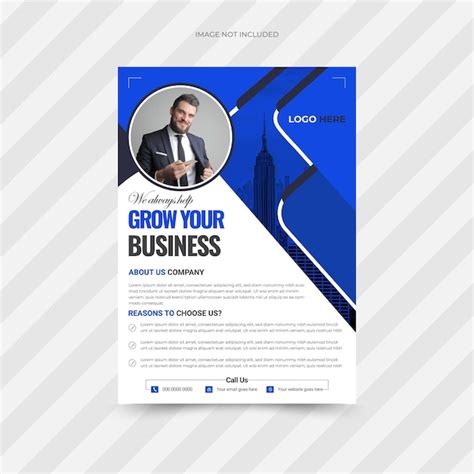 Premium Vector Business Flyer Design Template