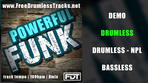 Powerful Funk Demo Drumless Bassless Freedrumlesstracks Net