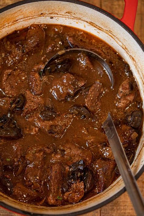 Beef And Mushroom Stew Recipe Dinner Then Dessert