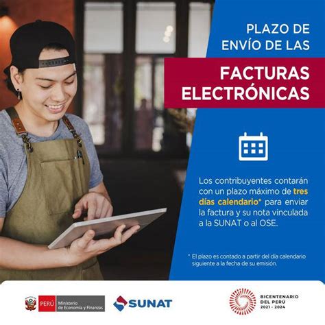 Sunat Nuevo Plazo Para Envío De Facturas Electrónicas Facturación Electrónica Perú