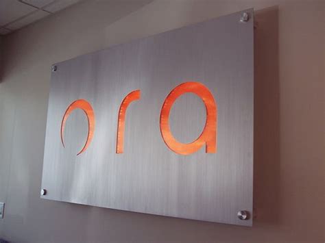 Metal Logo Signage for Medical Offices