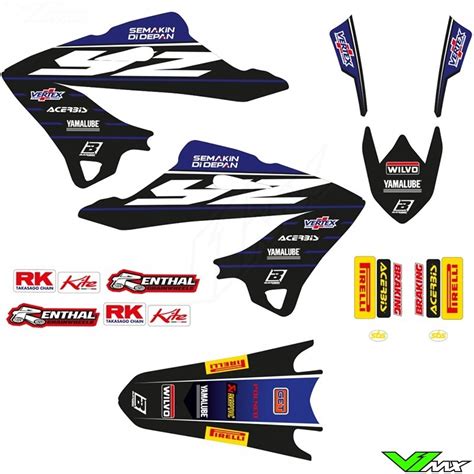 Blackbird Yamaha Racing Replica Graphic Kit Yamaha Yz Yz