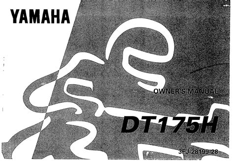 Yamaha Dt175 H 1996 Owners Manual Yamaha Manual Owners