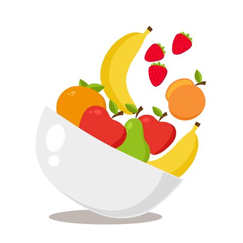 Fruit Platter With Fruits Vector Art At Vecteezy