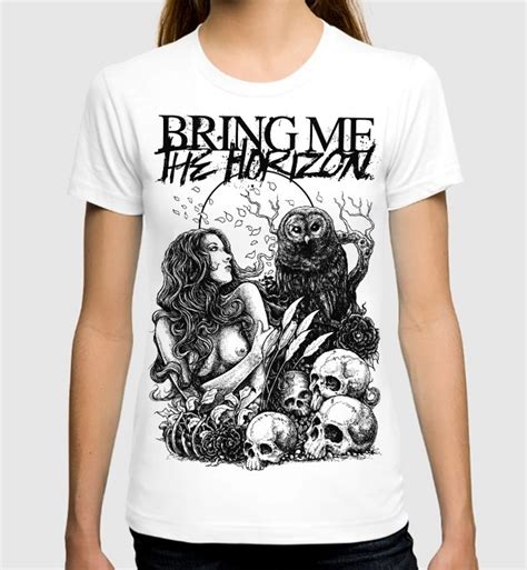 Bring Me The Horizon Art T Shirt Bmth Rock T Shirt Men S Etsy