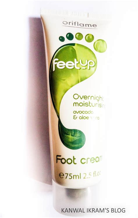 Kanwal Ikrams Blog Oriflame Feet Up Overnight Moisturising Foot Cream