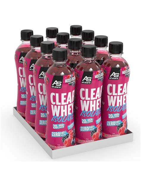 All Stars Clear Whey Isolate Getränke Flaschen online kaufen