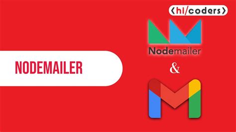 How To Send Emails Using Nodemailer With Gmail YouTube