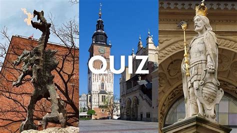 Quiz Trudny quiz wiedzy o Krakowie Rozwiąż go i przekonaj się ile