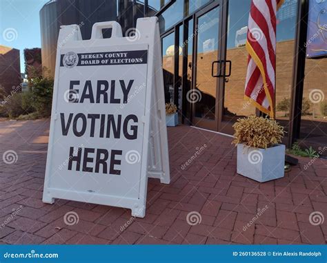 Early Voting, American Electoral Process Editorial Stock Photo - Image