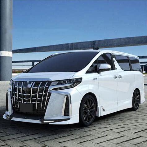 For Vellfire Alphard Body Kit Front Bumper Assembly Update Trd Style