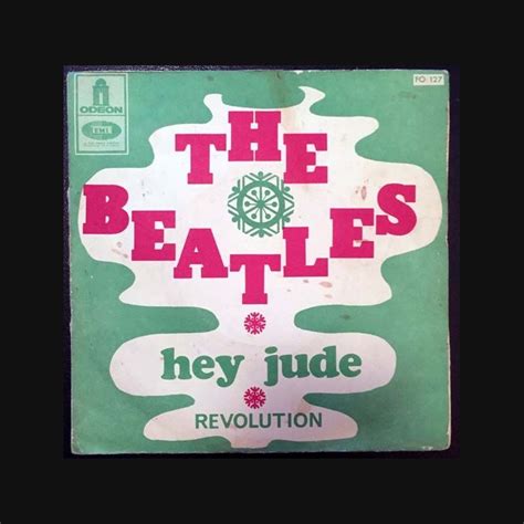 Disque 45 Tours The Beatles Hey Jude Revolution