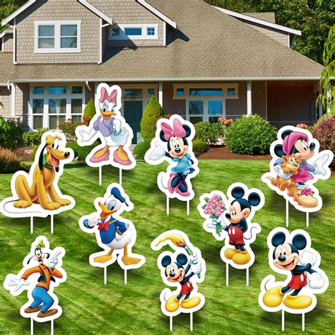 Amazon.com: Cartoon Theme Party Decorations Mouse Theme Birthday Party ...