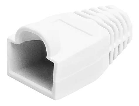 Bota Para Conector Plug Rj45 Cat5e Saxxon Blanco 100pzas vc Envío gratis