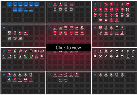 Cubase Shortcut Icons Stream Deck — Sideshowfx