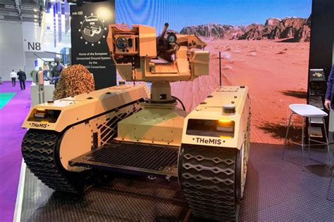 Hornet And Milrem Robotics Exhibit A New Combat Ugv At Dsei Edr Magazine