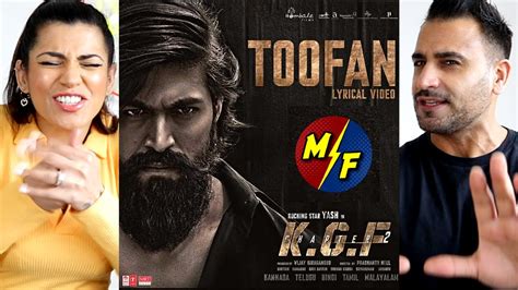 Toofan Lyrical Hindi Kgf Chapter Rocking Star Yash Prashanth