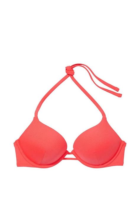 Victoria s Secret Bombshell 2 Beden Büyük Gösteren Push Up Bikini Üstü