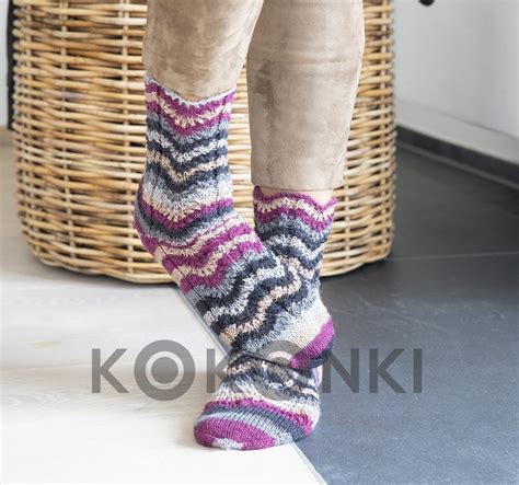 Włóczka skarpetkowa Gründl Hot Socks Color 417 Kokonki motki ombre