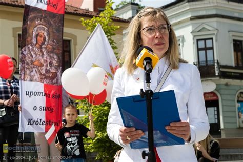 Konfederacja Korony Polskiej Na Rynku W Bochni Flaga Polska Jest