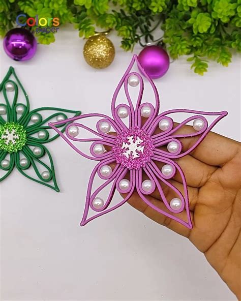 756k Views · 22k Reactions Diy Christmas Star⭐xmas Decor With Star🎄basteln Weihnachten Diy