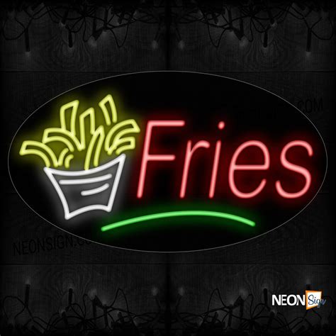 French Fries Neon Signs