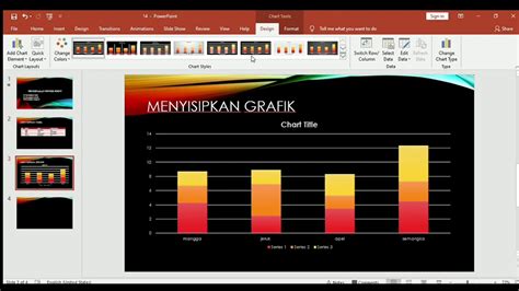 Pengenalan Power Point Tentang Penyisipkan Tabel Hingga Penyisipkan Diagram Youtube