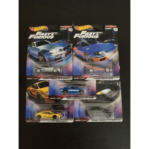 Hot Wheels Premium Fast And Furious Fast Imports Shopee Malaysia