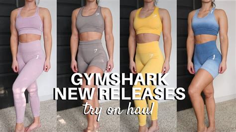 NEW GYMSHARK Try On Haul Review YouTube