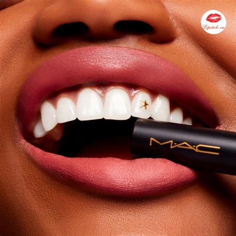 Son MAC Peppery Pink Màu Hồng Nude Mới Nhất Lipstick vn