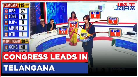 Telangana Seat Shares Updates Congress Leads In Telangana Who Will