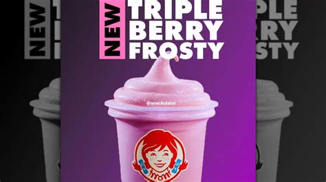 Wendy's Is Launching A New Triple Berry Frosty In Time For Summer