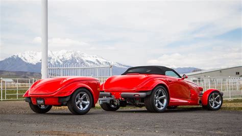 Plymouth Prowler With 134 Miles And Matching Trailer Hits The Auction ...