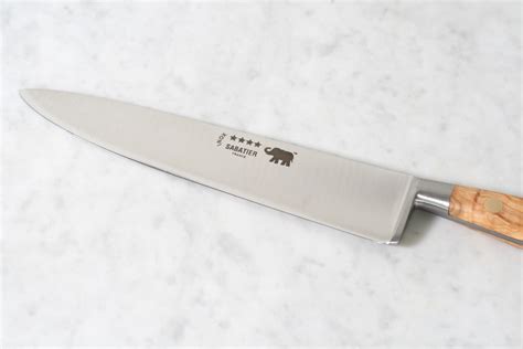 Sabatier 8" Chef's Knife Stainless Steel with Olivewood Handle ...