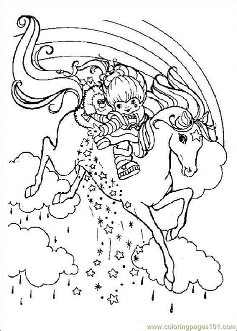 Rainbow Brite Coloring Pages